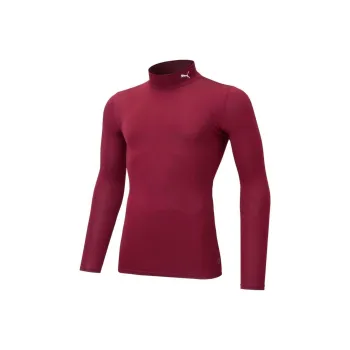 PUMA T-Shirts Men Burgundy