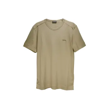 Ermenegildo Zegna Logo embroidered T shirt
