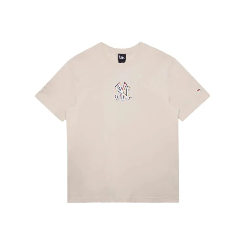 New Era FW24 T-Shirt Unisex Milk White-0
