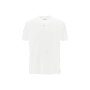 OFF WHITE T Shirt Regular Fit Men's Ecru