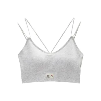 GUKOO x Hello Kitty Sanrio Series Bra Women's Light Heather Gray