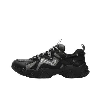 FILA Fluid 4 Low Top Chunky Sneakers Women's Black