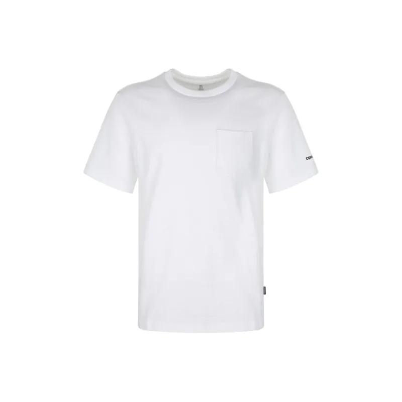 Converse T Shirts Men White-0