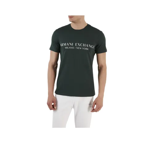 ARMANI EXCHANGEAE T Shirt Men's Green
