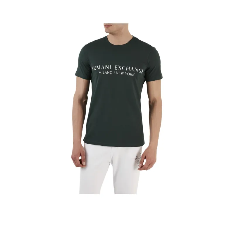 ARMANI EXCHANGEAE T Shirt Men's Green-0
