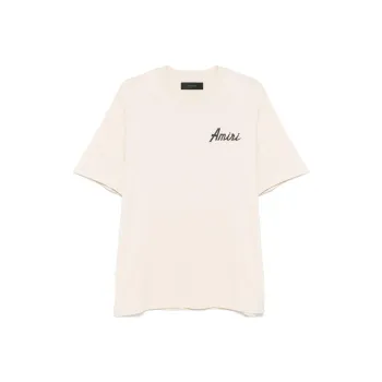 AMIRI Logo Printed Crewneck T Shirt