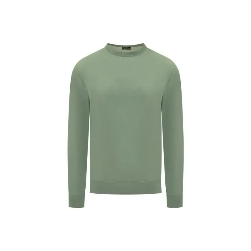 Ermenegildo Zegna Long Sleeeved Crewneck T-Shirt-0