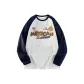 White Gray & Navy Blue