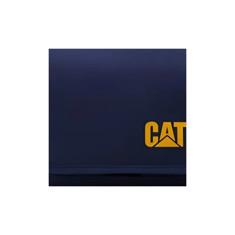 CAT Polyester Shoulder Bag Regular Unisex Blue-3