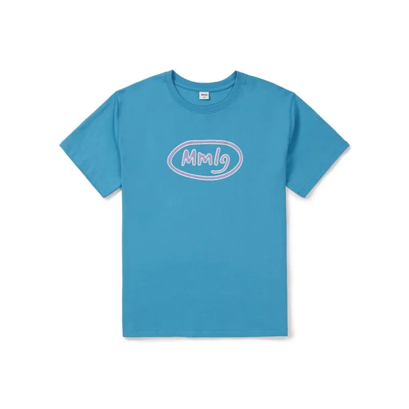 Mmlg SS25 T Shirt Unisex Turquoise Blue-0