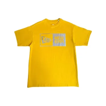 New Era Regular T Shirt Unisex Yellow