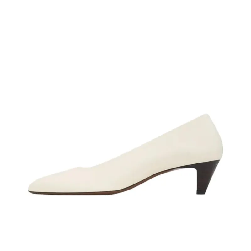 NEOUS Fera Cone Heel High Heels 4cm Women's Milk White-0