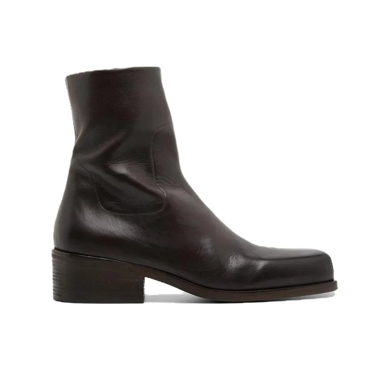 Marsèll Cassello Square Toe Boots-1