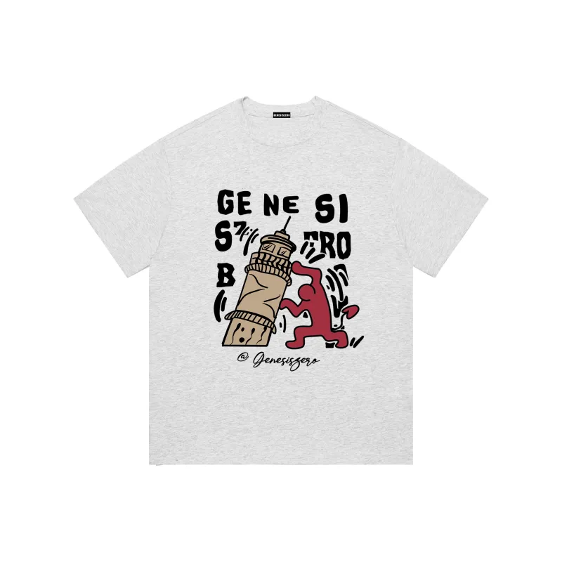 Genesiszero Short Sleeved T Shirts Unisex-8