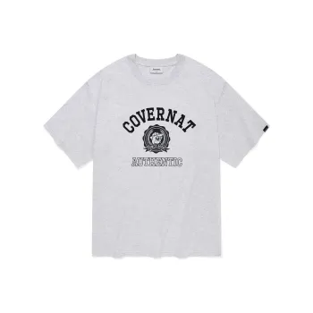 COVERNAT SS24 T Shirt Unisex Heather Gray