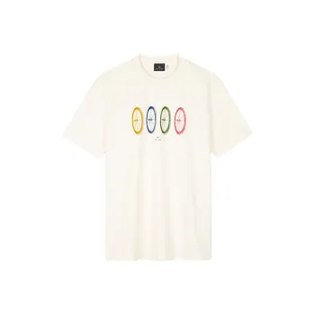 Paul Smith Wheels Print T Shirt