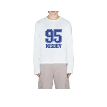 Misbhv 95 Logo Printed Crewneck T Shirt