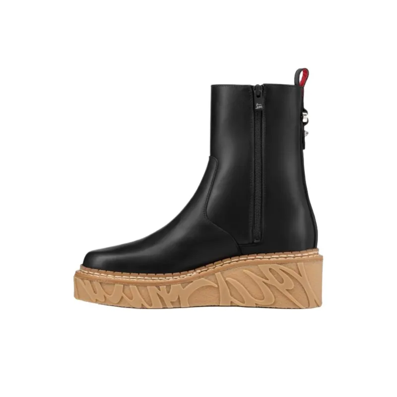 CL LUBOTING Aeroboot Ankle Boots Men's Black-2