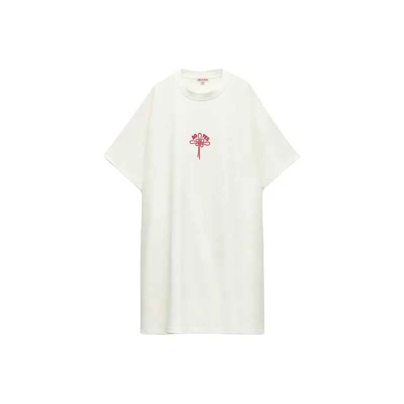 ZARA T-Shirts Unisex Frosted White-0