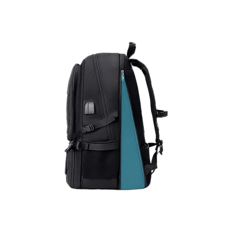 Jeep Nylon Fabric Travel Bag Backpack Men's Black-2