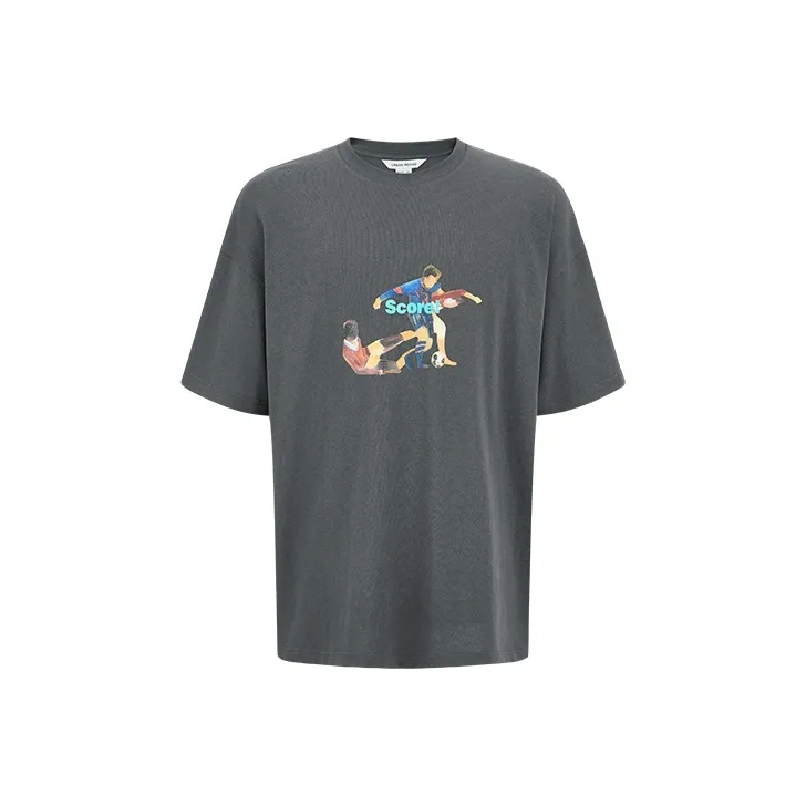 URBAN REVIVO T Shirts Men Medium Gray-0