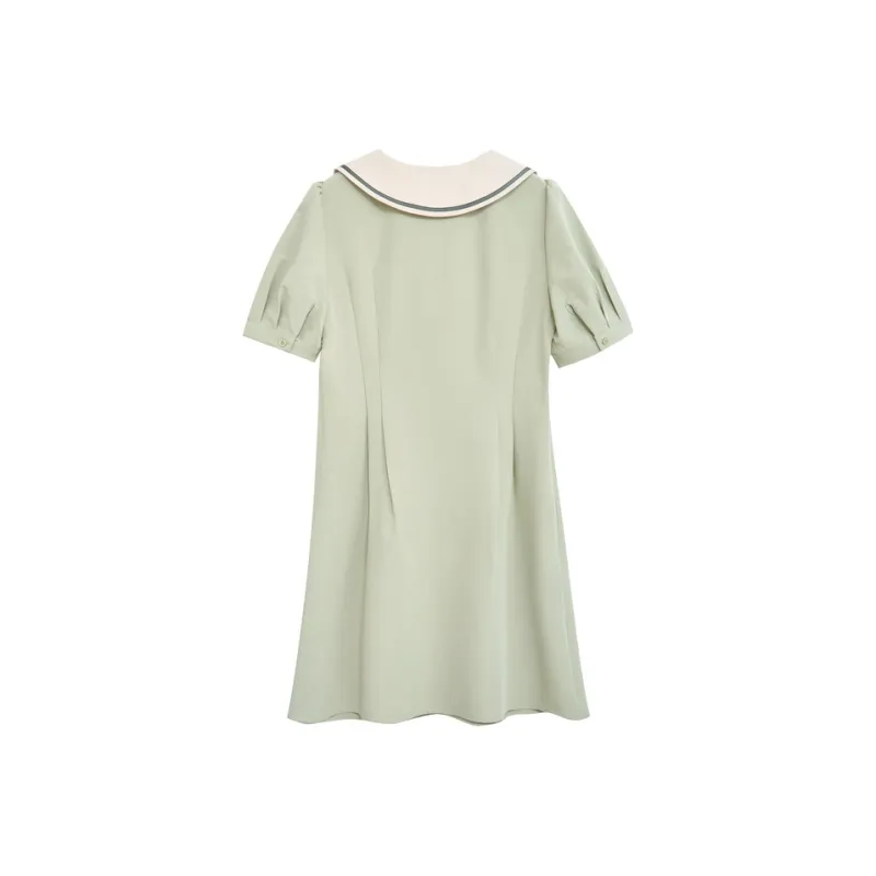 ZIHAN Short-Sleeved Dresses Women's-3