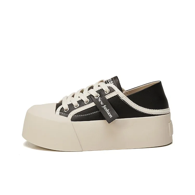 Jerden Smith Abrasion Resistant Height Increasing Low Top Skateboard Shoes Women's-1