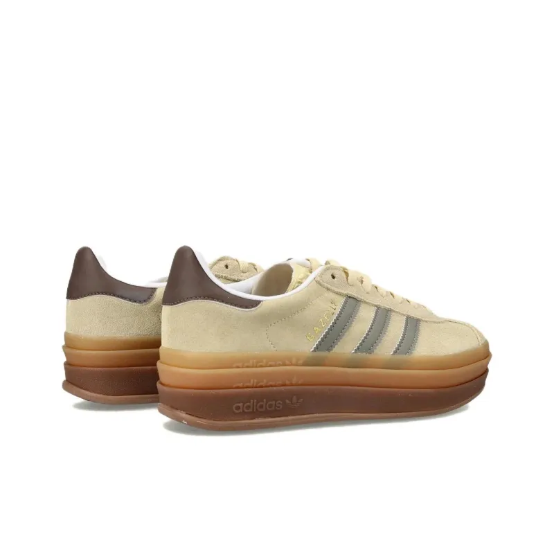 Adidas Gazelle Bold Warm Vanilla Silver Pebble Women's-3