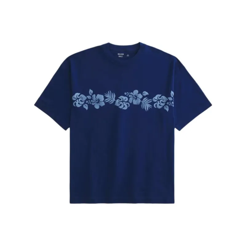 Hollister T-Shirt Men's Dark Blue-0