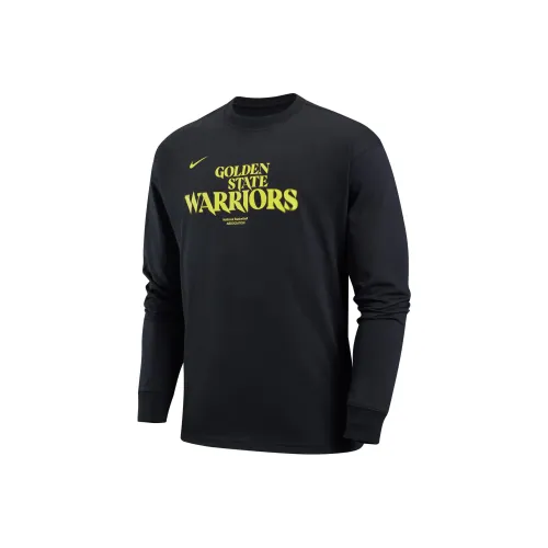 Nike x NBA Golden State Warriors T Shirt Men's Black