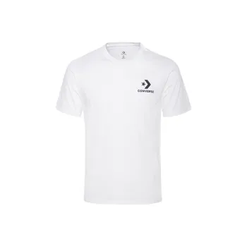 Converse CHEST STARStar Chevron T Shirt Men's White