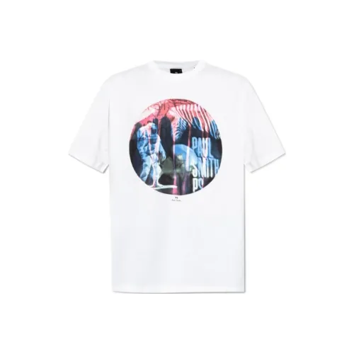 PS By Paul Smith 화이트 남성 티셔츠