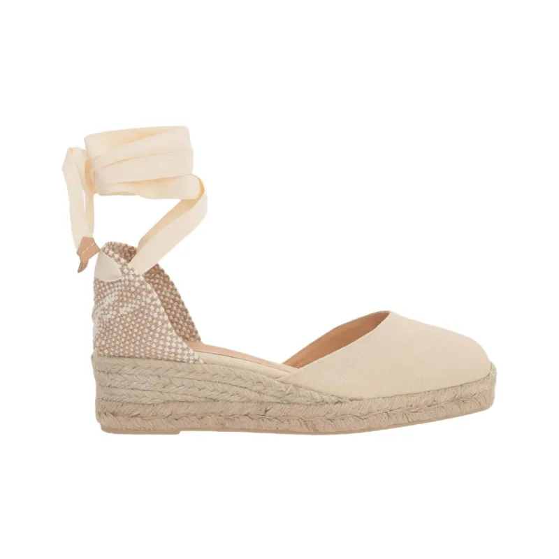 Castañer CARINA Casual Single Shoes Women's Ivory-1