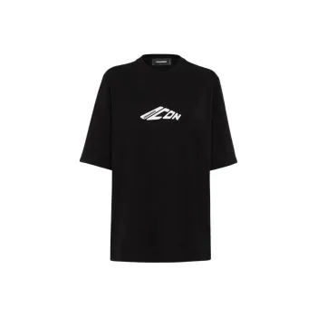 DSQUARED 2 Icon New Generation Loose Fit Maxi Logo T Shirt
