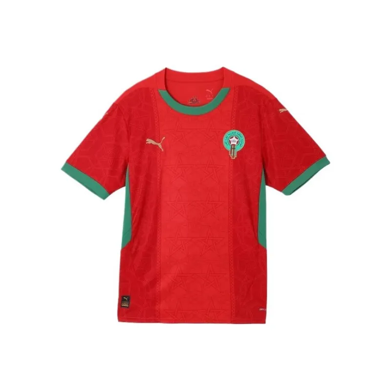 PUMA Morocco 2025 Men's Home Replica Soccer Jersey-0