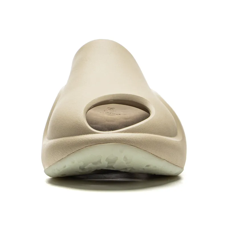 LiNing Cloud Wandering Slay 2.0 Quiet Slip Resistant Slide Slippers Unisex Light Umber-4