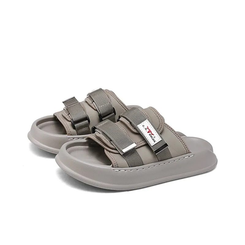 G.N.SHIJIA Quiet Slip Resistant Odor Resistant Abrasion Resistant Slide Slippers Men's-10