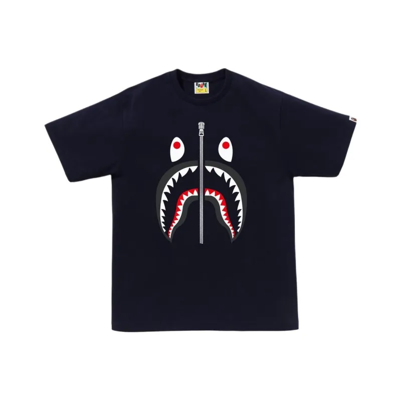 A BATHING APE A BATHING APE Shark Tee-4