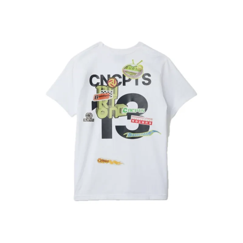 BURTON x CNCPTS T-Shirt Men's White-0