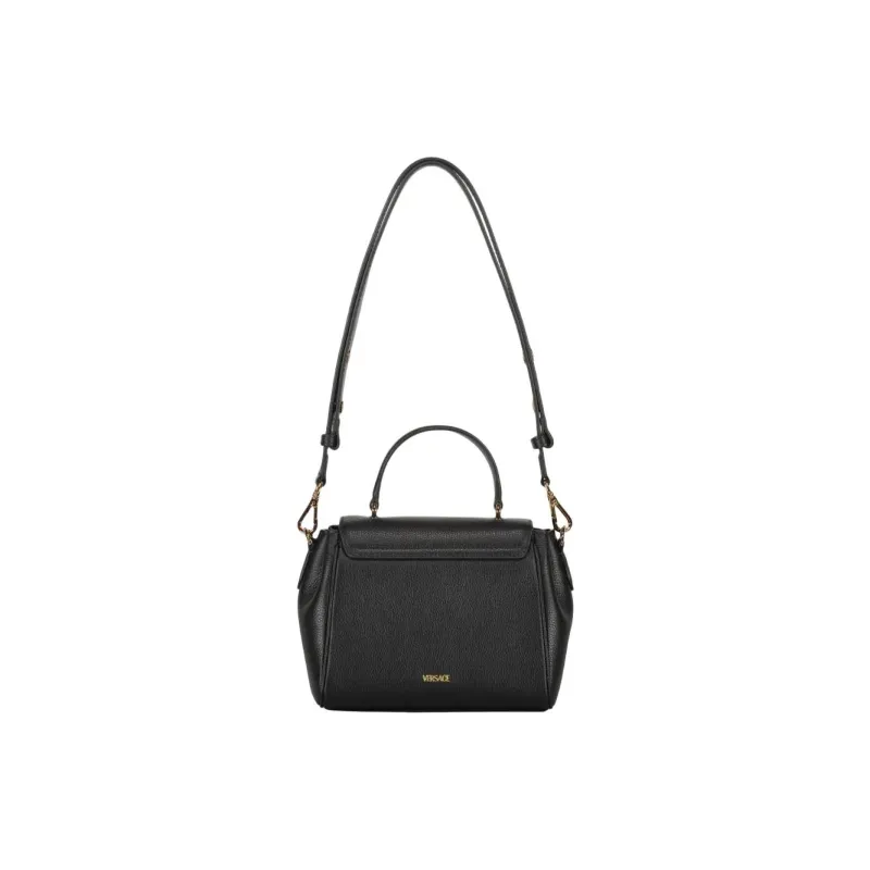 FANSIZHE Virtus Calfskin Tote Bag, Shopping Bag, Shoulder Bag, Handbag Women's Black-3