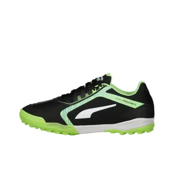 PUMA PRESSING 2 Wear Resistant Support Soccer Shoes Men's Black Green