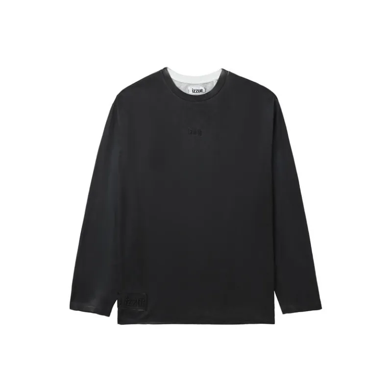 Izzue Graphic print Long sleeve Cotton T shirt-0