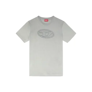 DIESEL T Adjust Bigoval Embossed Oval D T Shirt