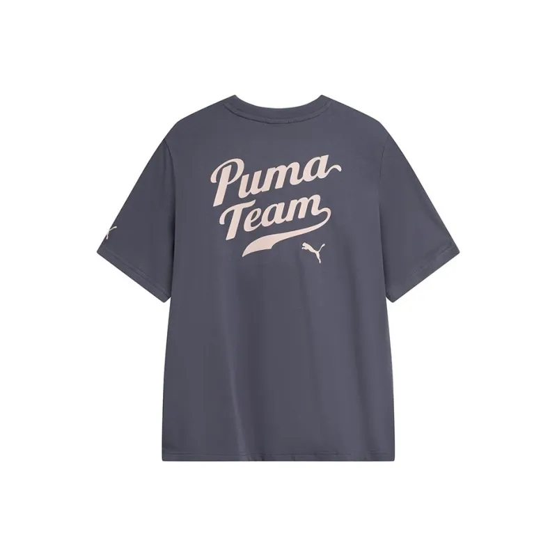 PUMA T Shirt Unisex Galaxy Gray-0