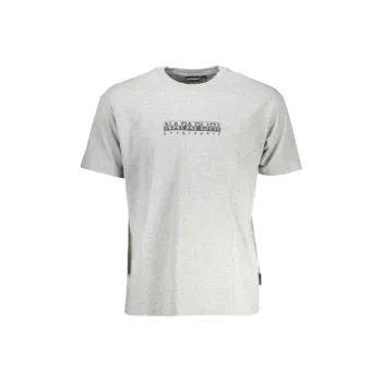 Napapijri T-Shirts Men Gray