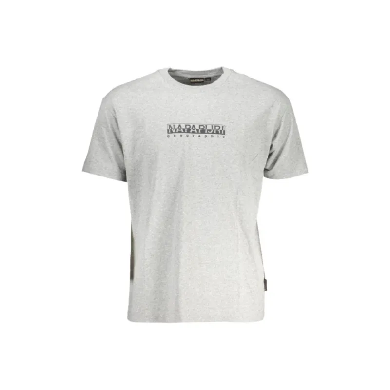 Napapijri T-Shirts Men Gray-0