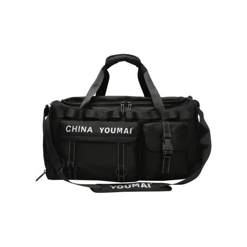 Deli Bear Nylon Gym Bag Unisex Multicolor