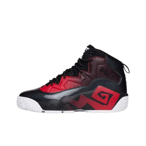 FILA MB ENGINEERING Mid Top Casual Shoes Men's Black Red