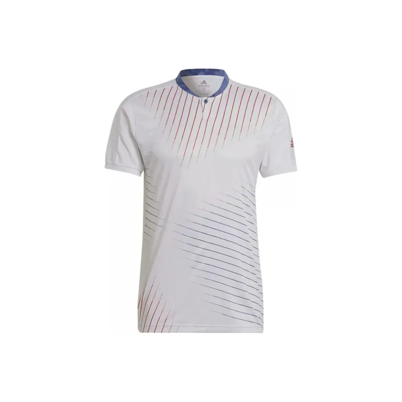 Adidas AEROREADYTennis GRAPHIC TEE T-Shirt Men's White-0