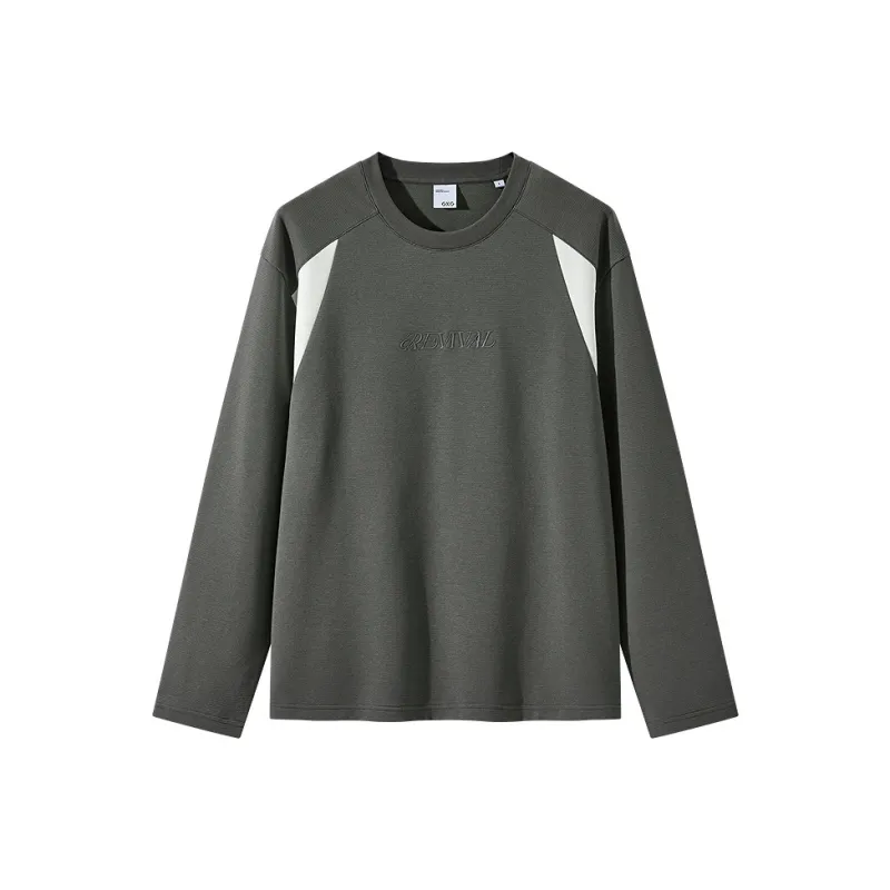 GXG Long-Sleeved T-Shirts Men's Medium Gray-0